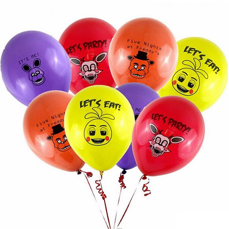 Воздушные шары ФНАФ Фредди: 15 шаров ФНАФ. Купить недорого